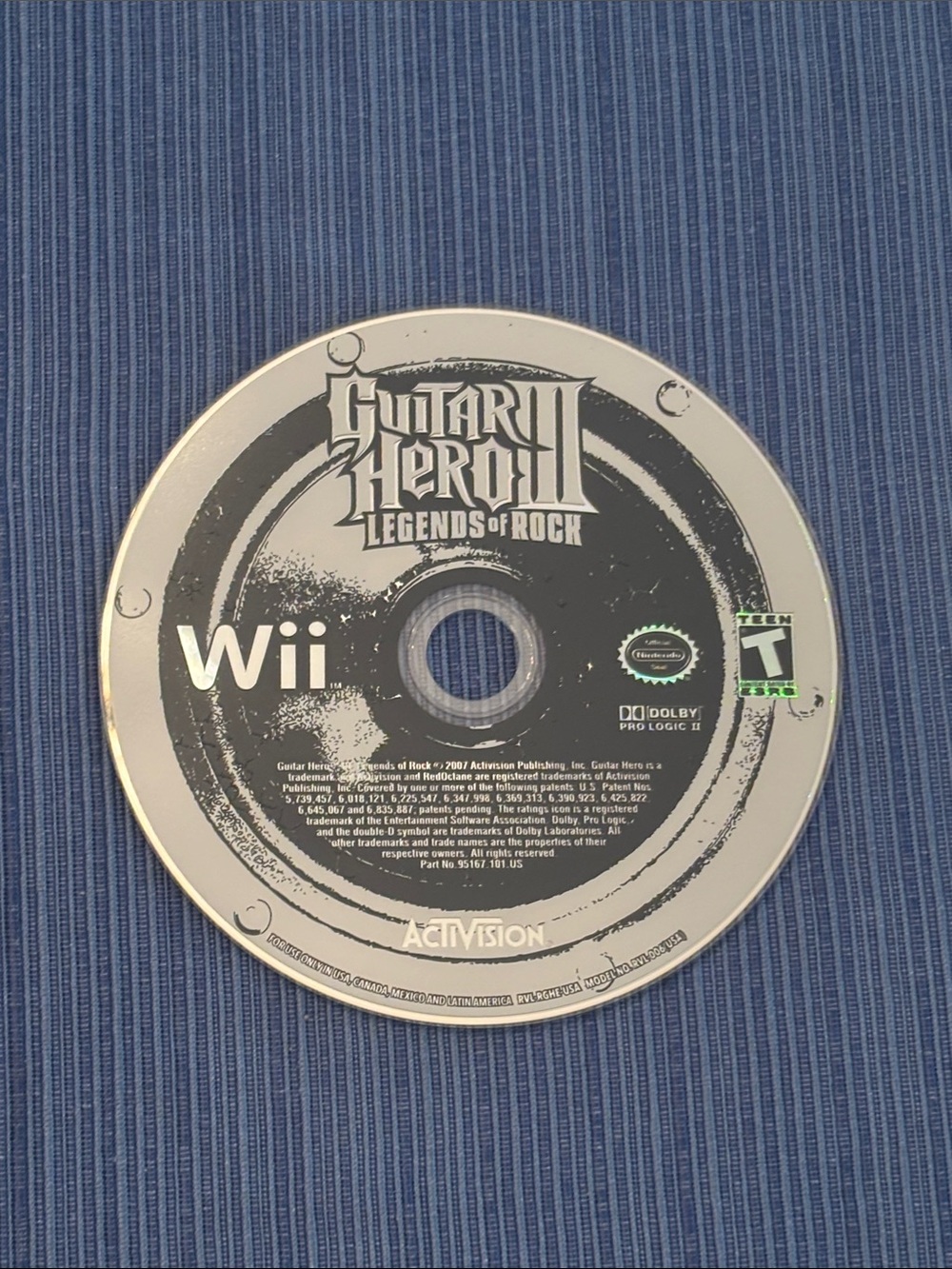 Guitar Hero III - Legends of Rock - Nintendo Wii Game
